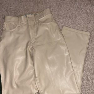 Abercrombie leather pants